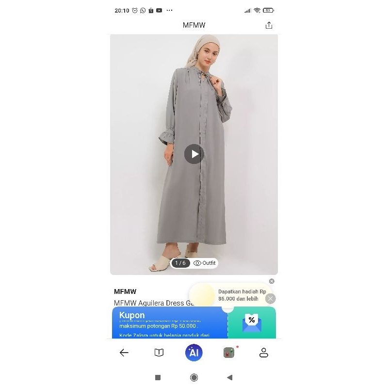 MFMW Aguilera Gamis Promo