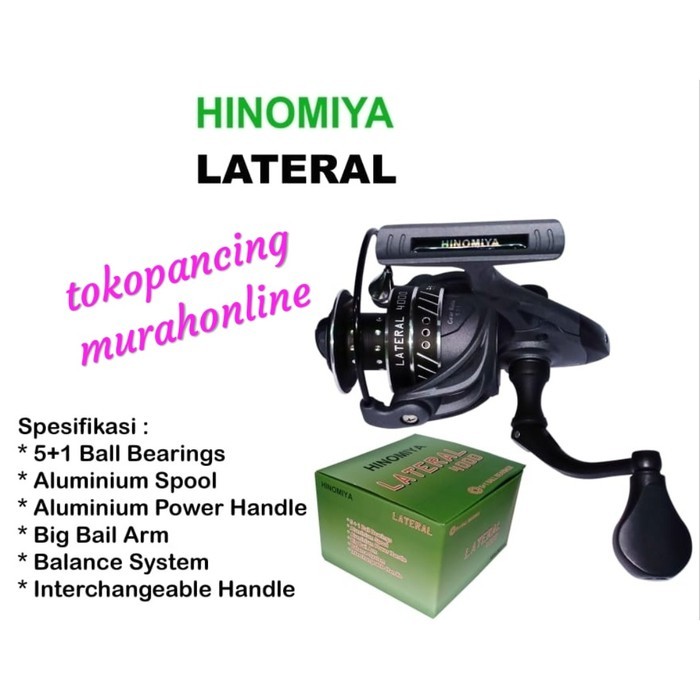 REEL HINOMIYA LATERAL ukuran 1000/2000/4000/6000