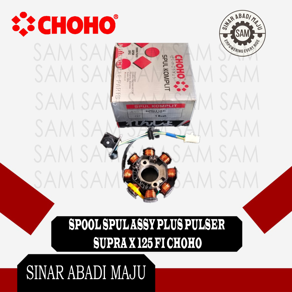 SPOOL SPUL ASSY PLUS PULSER SUPRA X 125 FI CHOHO