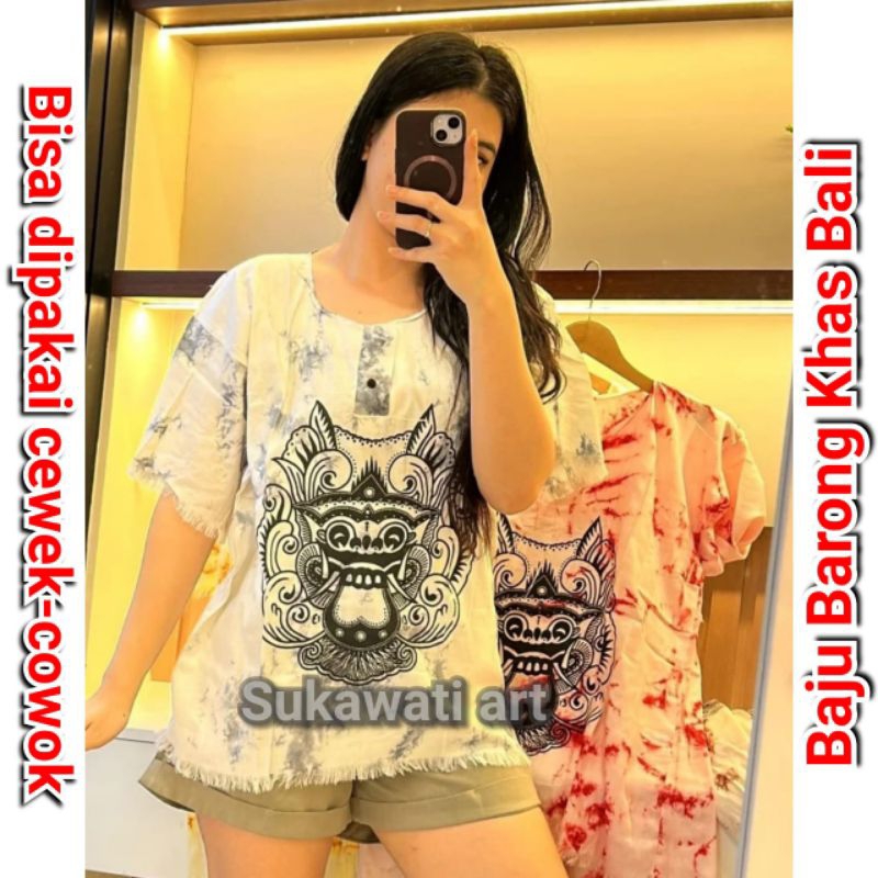 Baju barong Bali Baju bali barong jumbo Atasan barong dewasa