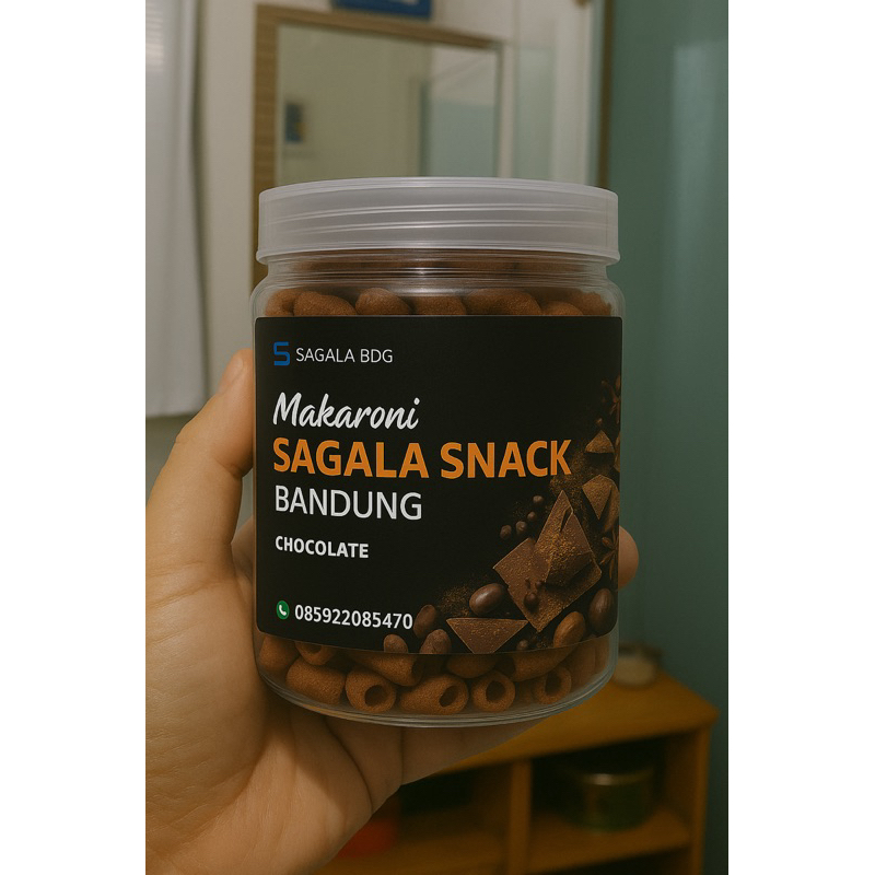 

SAGALA SNACK Makaroni manis | Makaroni pedas | Cemilan | Jajanan | Makroni Coklat