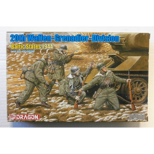 Figure 20th Waffen Grenadier Division Skala 1:35 Dragon