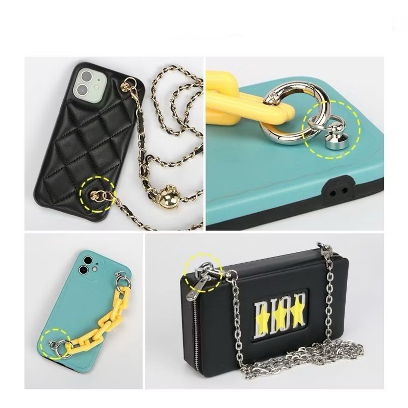 (2PCS) BAUT GANTUNGAN CASE HP BRASS RIVET MUR GANTUNGAN HP DIY PHONE CASE RIVET SLING CASE #MY