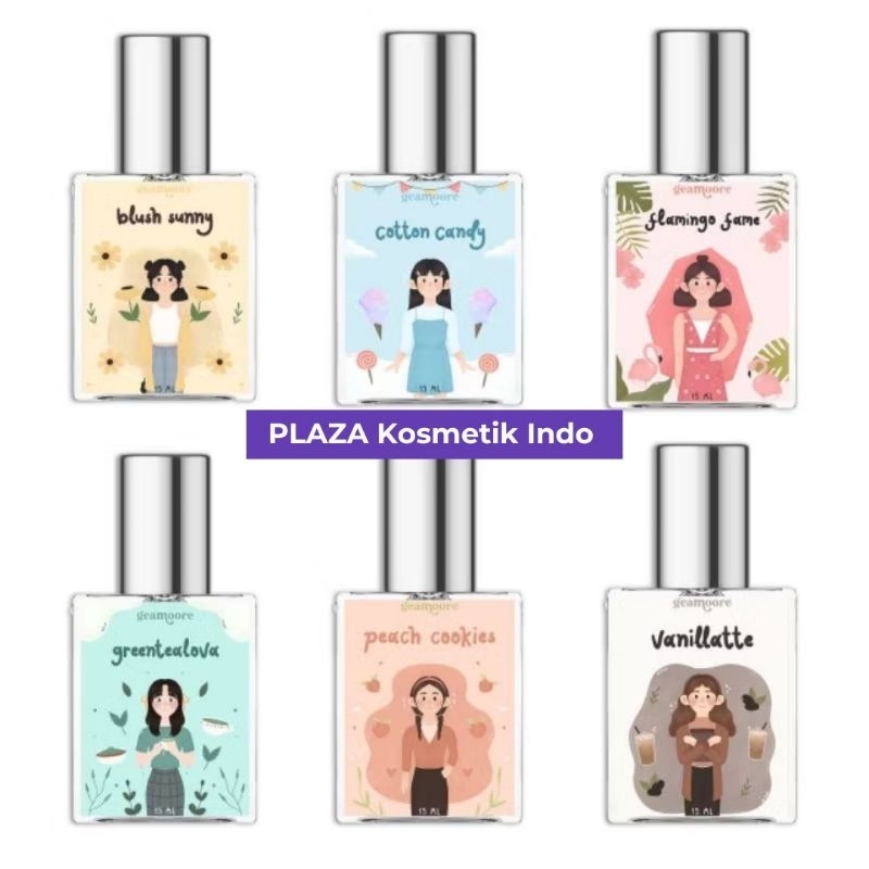 GEAMOORE Parfum Wangi Tahan Lama Menyegarkan 15 ml