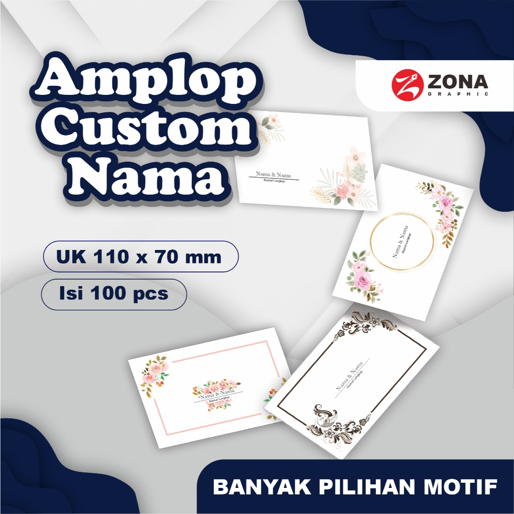 

AMPLOP KONDANGAN MINI (100 PCS) CUSTOM NAMA DAN ALAMAT | SUMBANGAN | AMPLOP MERPATI