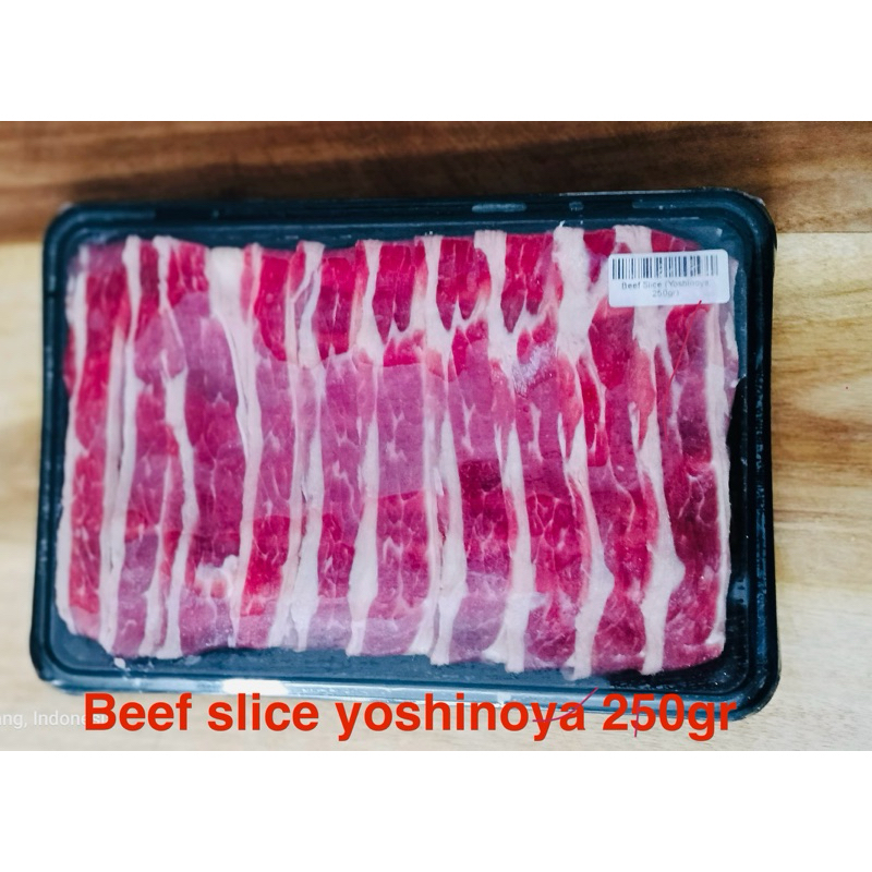 

Beef Slice shabu2/ yakiniku 250gr