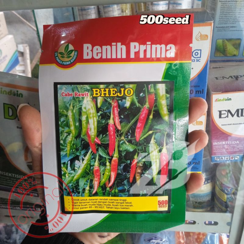 

Benih Cabe Rawit BHEJO 500seed Benih Prima