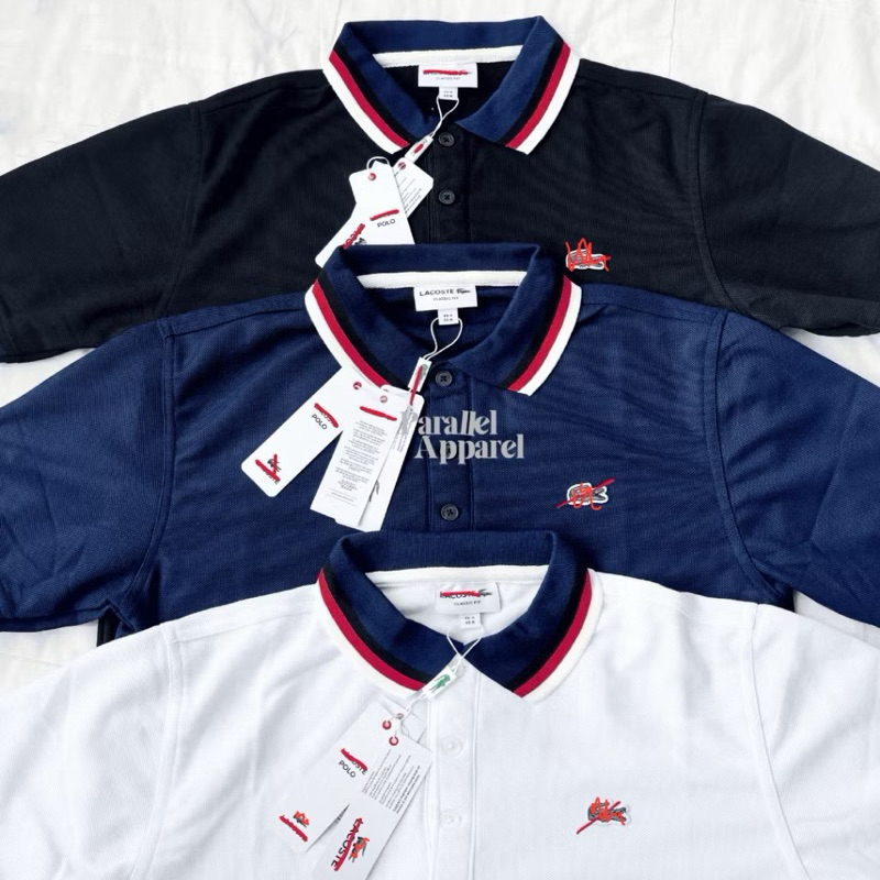 Contrast Collar Polo Shirt