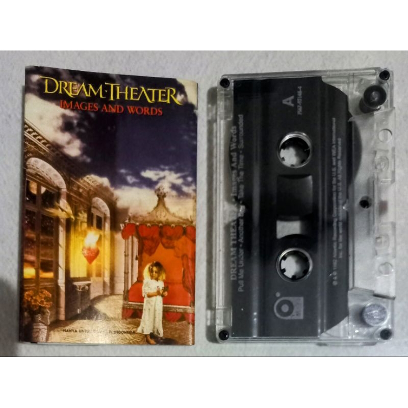 Kaset Pita D7 DREAM THEATER Album Images And Words