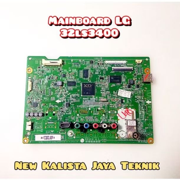 MAINBOARD TV LG 32LS3400 ORIGINAL EAX64437505 1.0 MB LG 32LS3400 MOTHERBOARD TV 32LS3400 MB 32LS3400