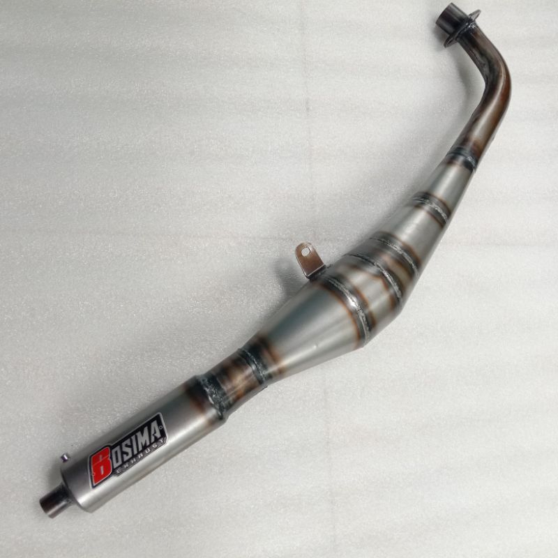 Knalpot Fizr F1Zr Ss2 Ss Two Kolong Drag Original Bosima