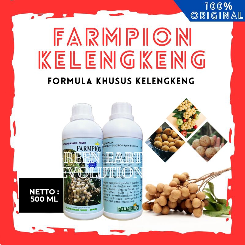 Teh_Teh Maniez Farmpion Kelengkeng Pupuk Kelengkeng Booster Pupuk Pemacu Pembuahan (500 Ml)