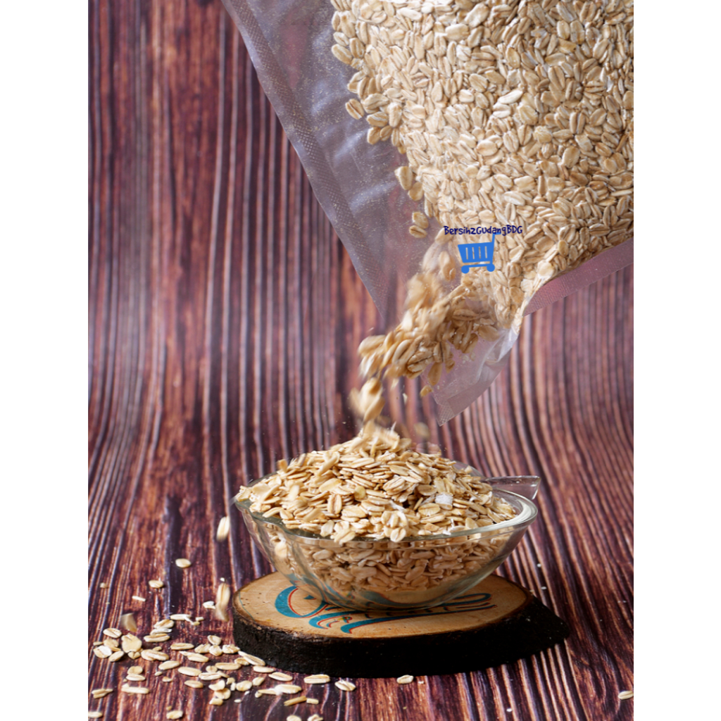 

RK60 1 Kg Rolled Oats / Oatmeal Rolled Oat 1 Organik / Gandum Kasar Oat 1kg Sereal Sarapan