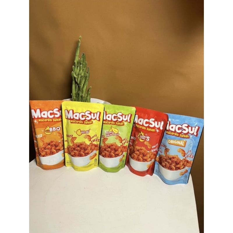 

Cemilan macaroni sultan 50gram