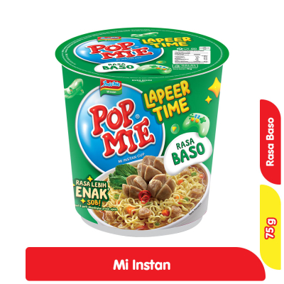 

POP MIE MI INSTAN LAPEER TIME BASO CUP 75g
