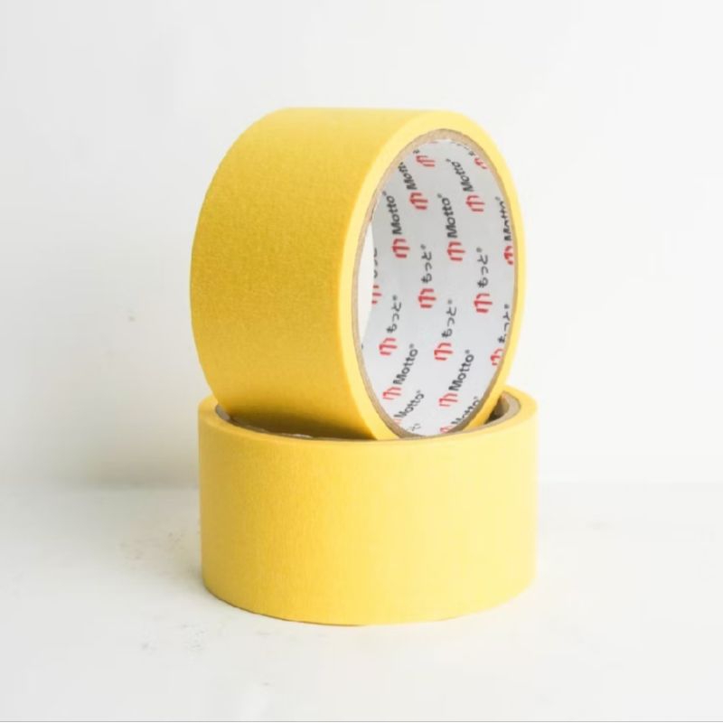 

Lakban masking tape / isolasi kertas