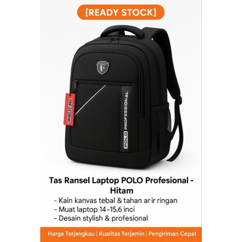 TAS ANAK POLO PROFESIONAL LAPTOP SD TAS RANSEL SD