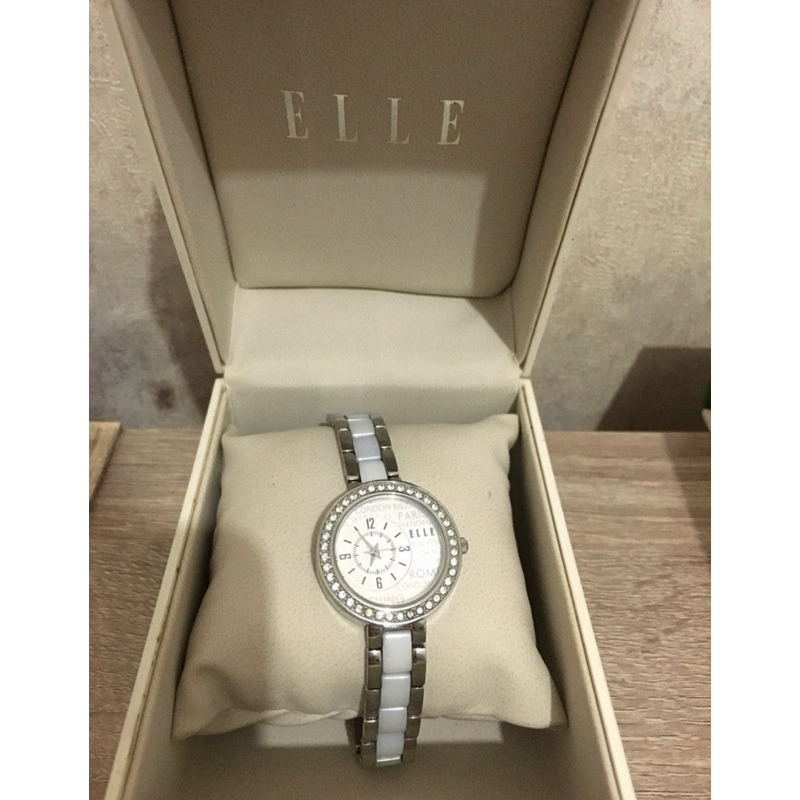 jam tangan wanita merk elle (preloved)