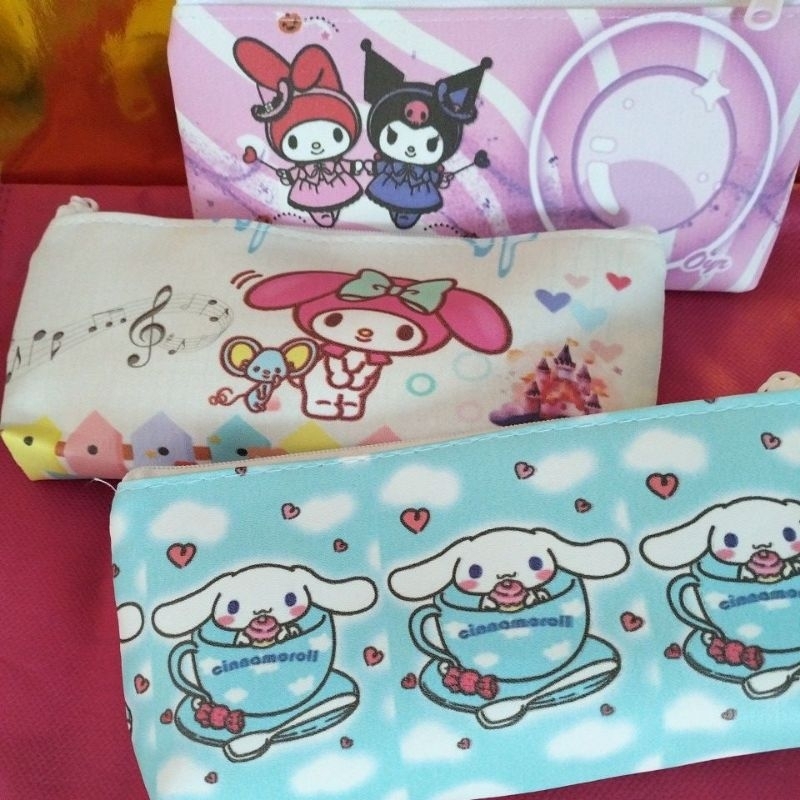 dompet imut sanrio my melody, kuromi,cinamorol