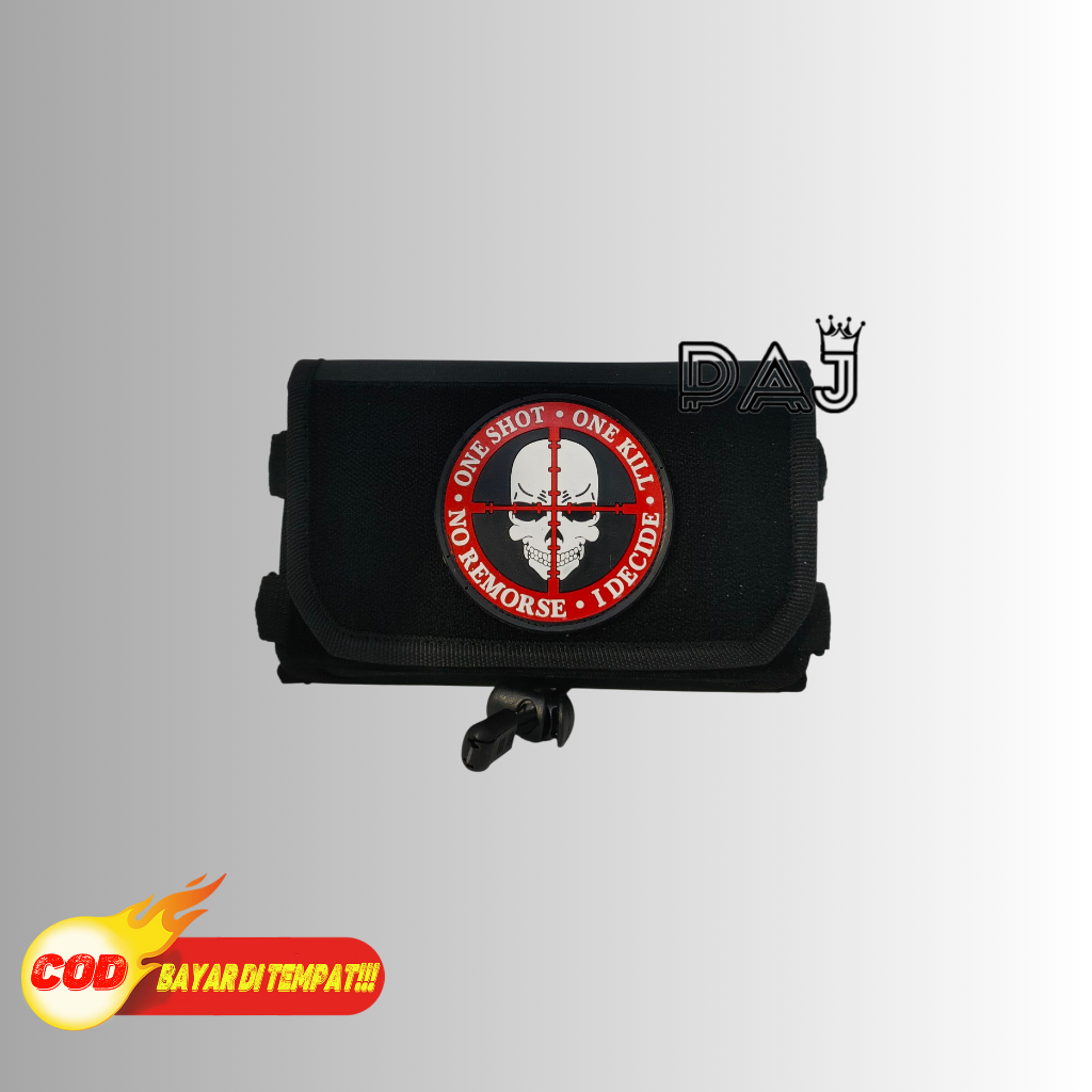 Pestakilau Sarung Hp Horizontal 2Slot Pouch Handphone Tactical