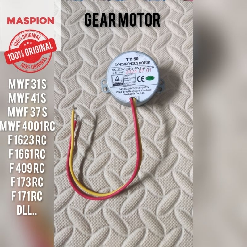 Synchronous motor/Gear motor kipas maspion original