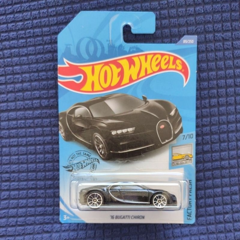 Hot Wheels Bugatti Chiron Black