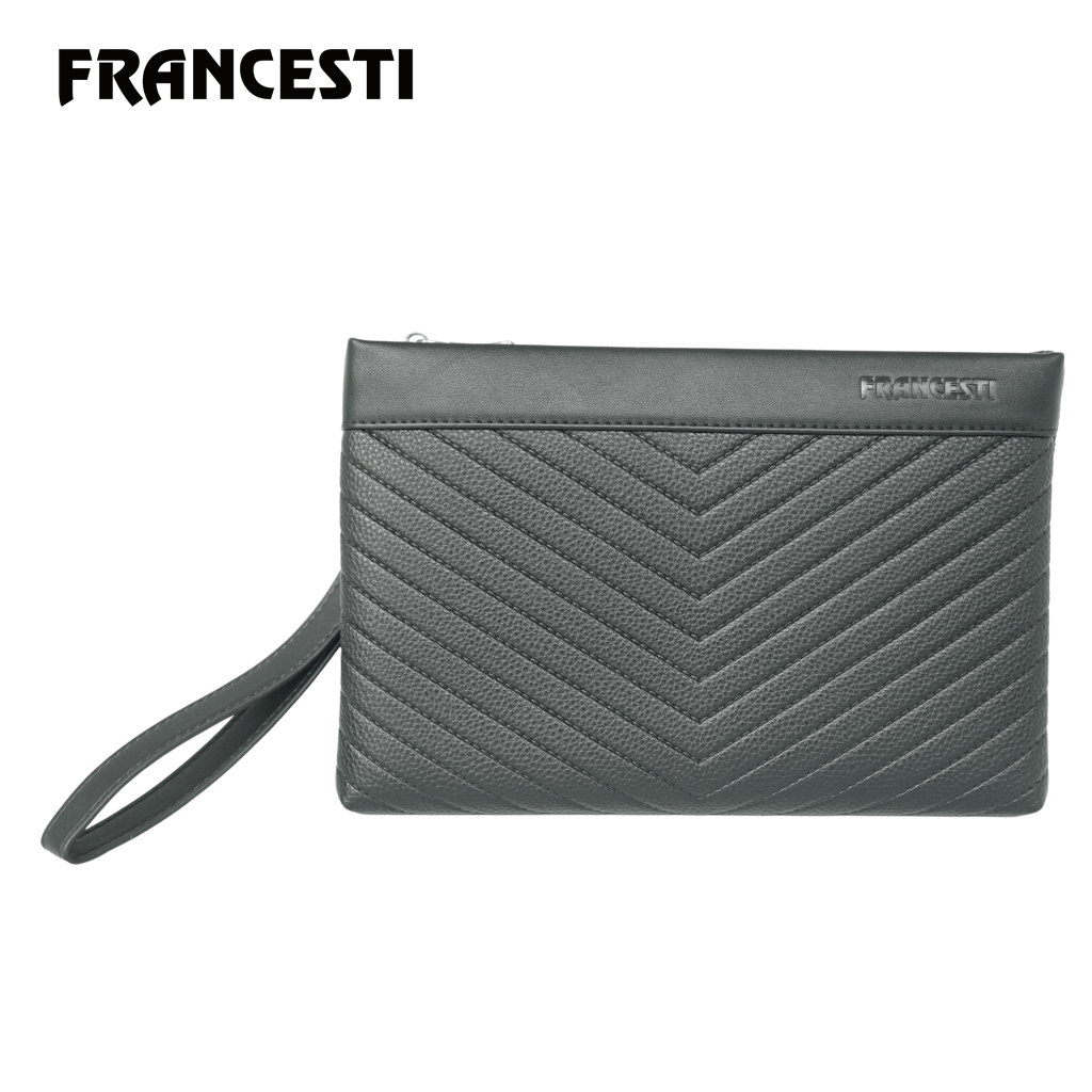 Francesti Tas Map,Clutch Bag,Tas Tangan ,Hand Bag,683 Kulit Pu Premium Tas Map Co
