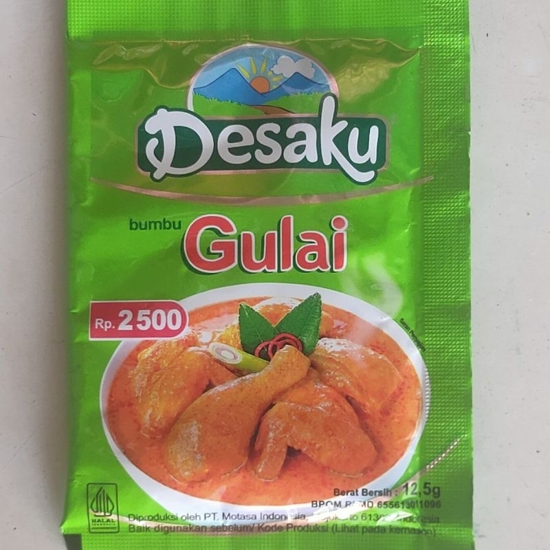 

desaku gulai per renceng 10 pcs