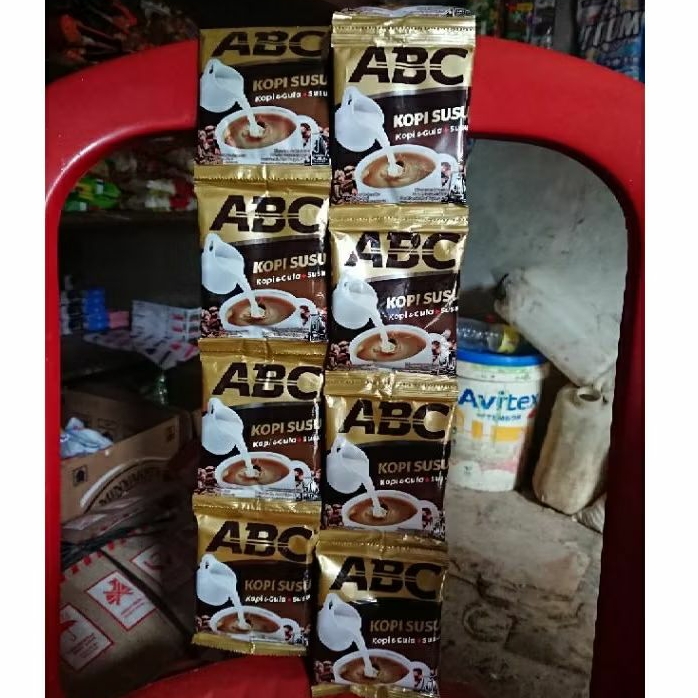 

kopi susu ABC isi20pcs600gram