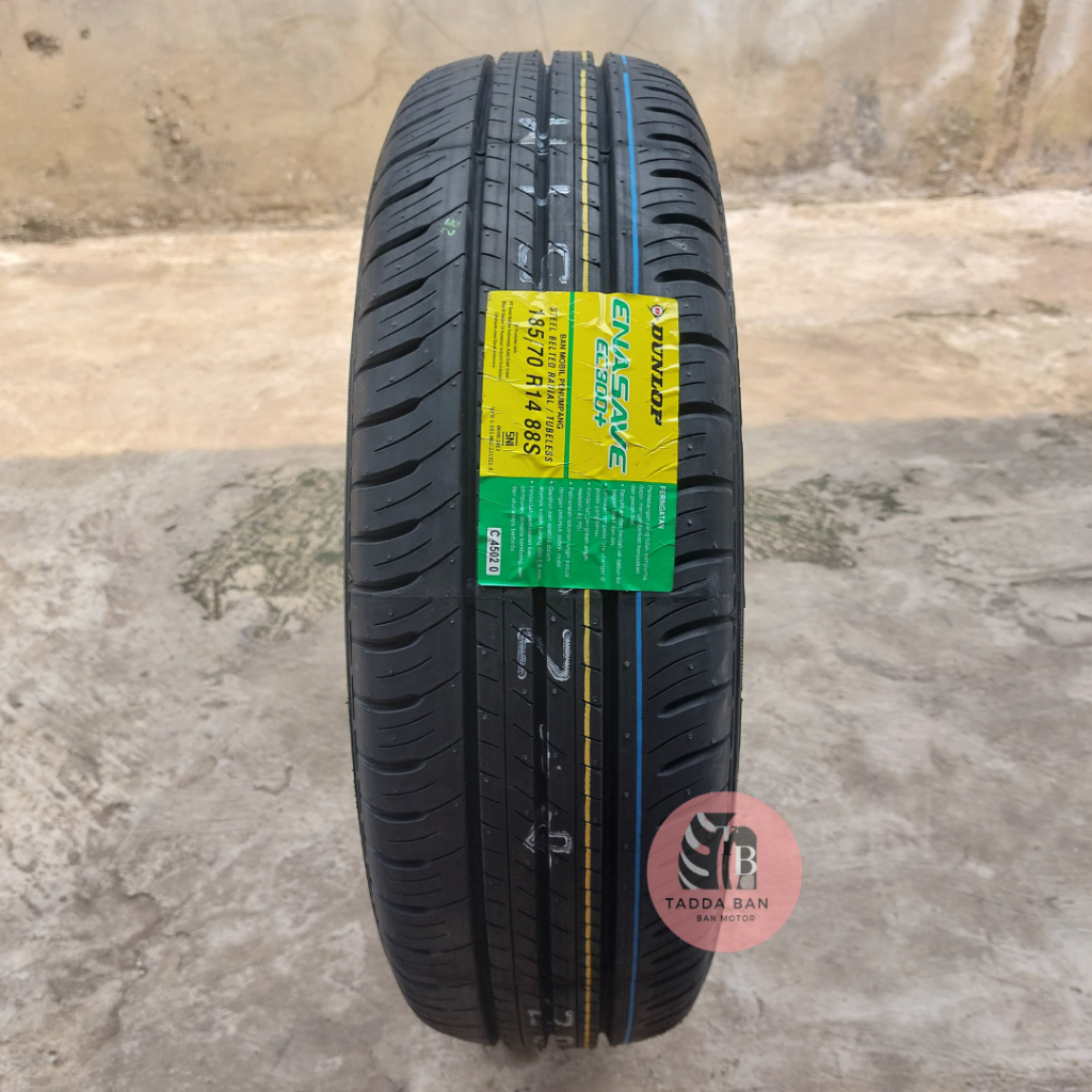 Ban Mobil Dunlop ENASAVE EC300+ 185/70 R14 88S Ban Mobil Avanza, Xenia, Sigra Ring 14