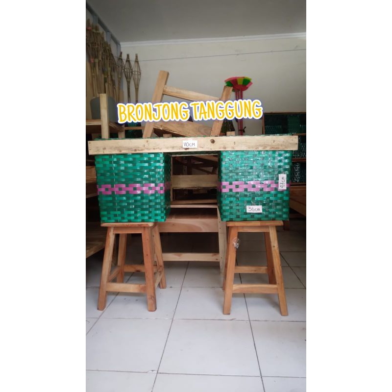 Bronjong Plastik Ukuran Tanggung/Kerombong Plastik/Anyaman Plastik/Bronjong Sayur/ Bronjong Sawit/Br