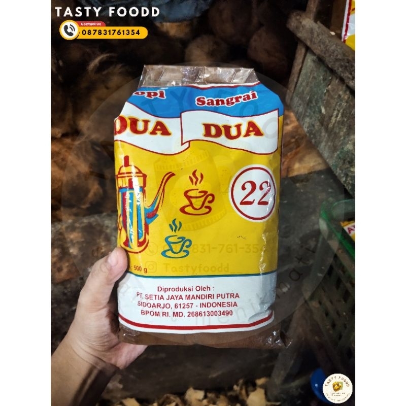 

KOPI BUBUK 22 BERAT 500gr GILINGAN SENDIRI // KOPI BUBUK 22 500GR (gilingan sendiri)