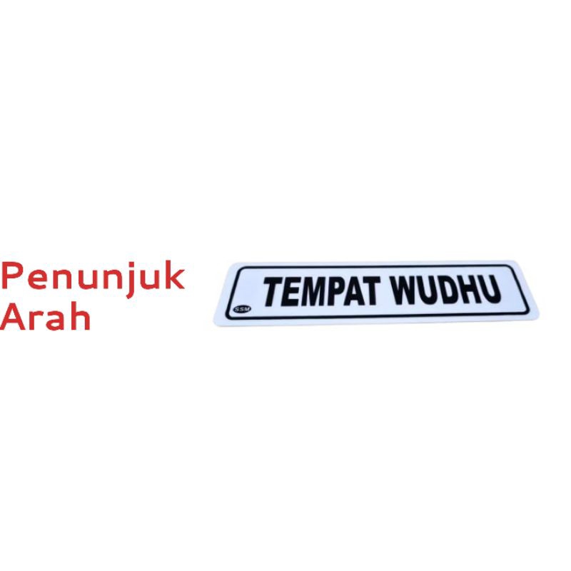 

Akrilik Papan Penunjuk Arah Shalat/Kiblat Size 20x5 CM