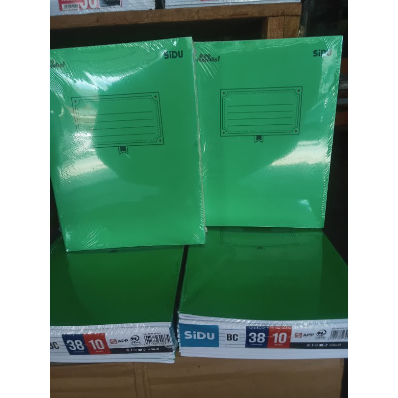 

1 Pack 10 Buku Tulis SIDU Sinar Dunia 38 Lembar