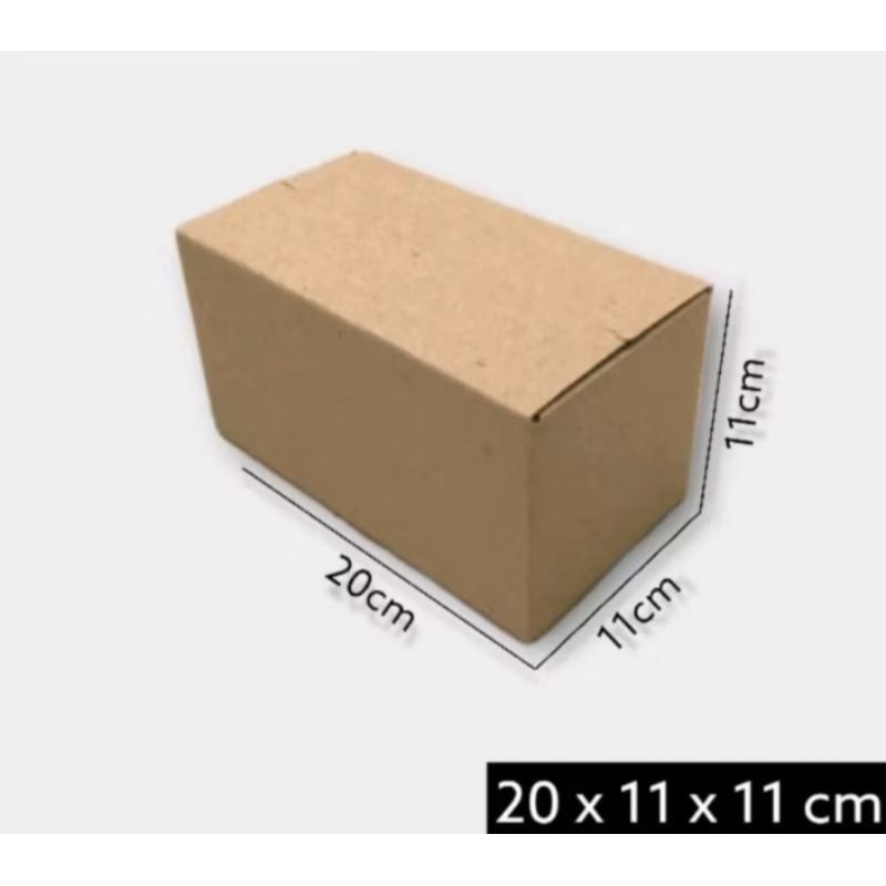 

Kardus ukuran 20x11x11cm untuk packing