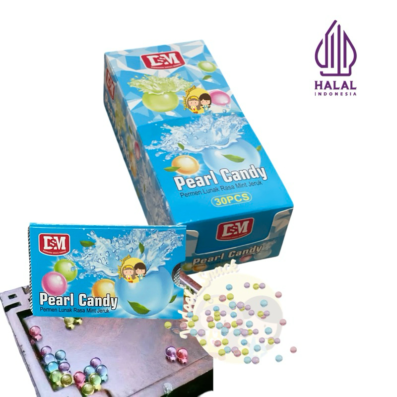 

Grosir - Permen Pearl 30 X 3 gr Rasa Buah Mint Candy Bubble Meletus by Jadoel_Snack