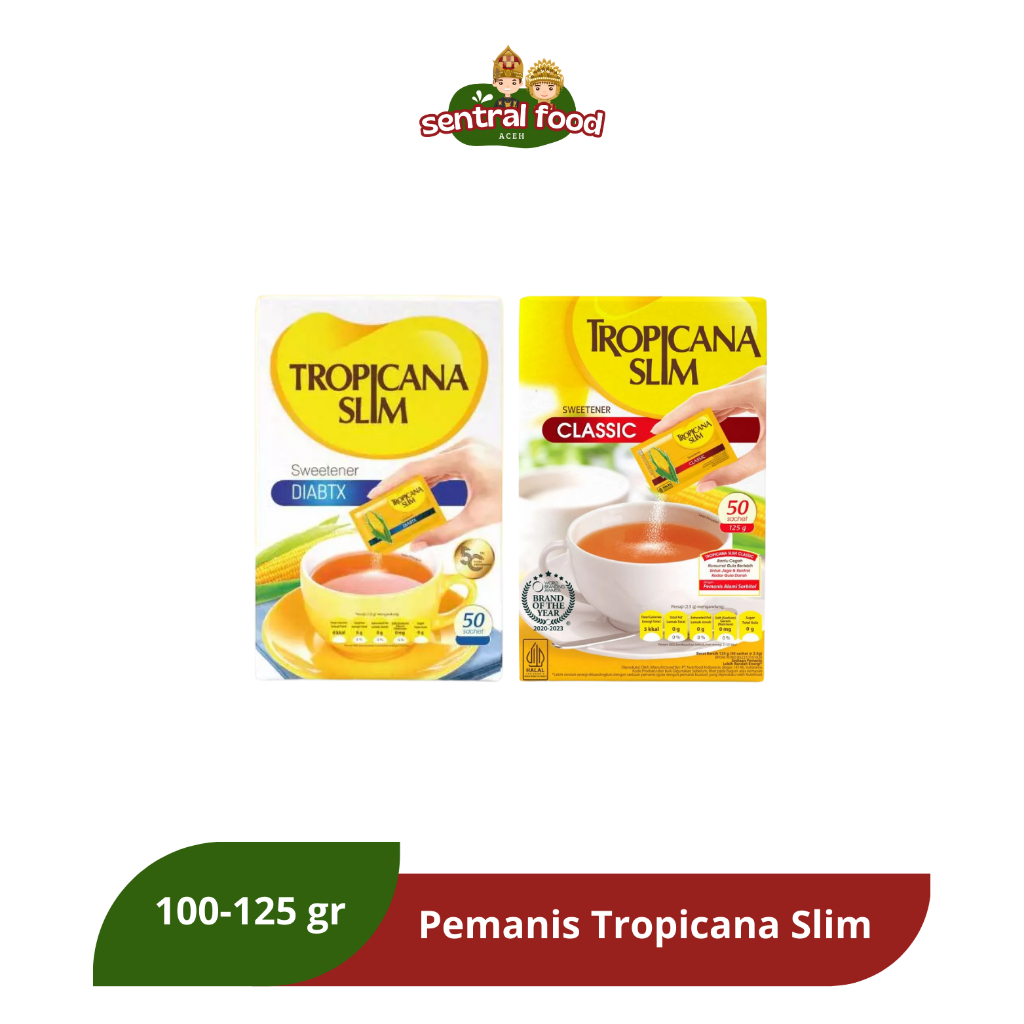 

Tropicana Slim Sweetener Classic Diabtx 50 Sachet Pemanis untuk Bantu Batasi Gula
