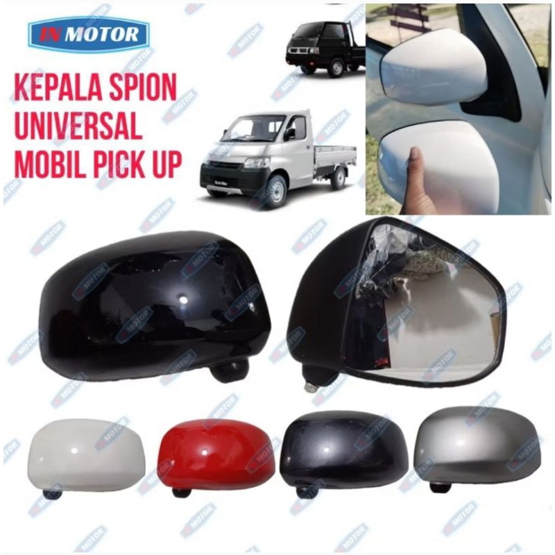 Kepala Spion manual Universal untuk modifikasi mobil pick up Grandmax apv pickup carry traga / spion
