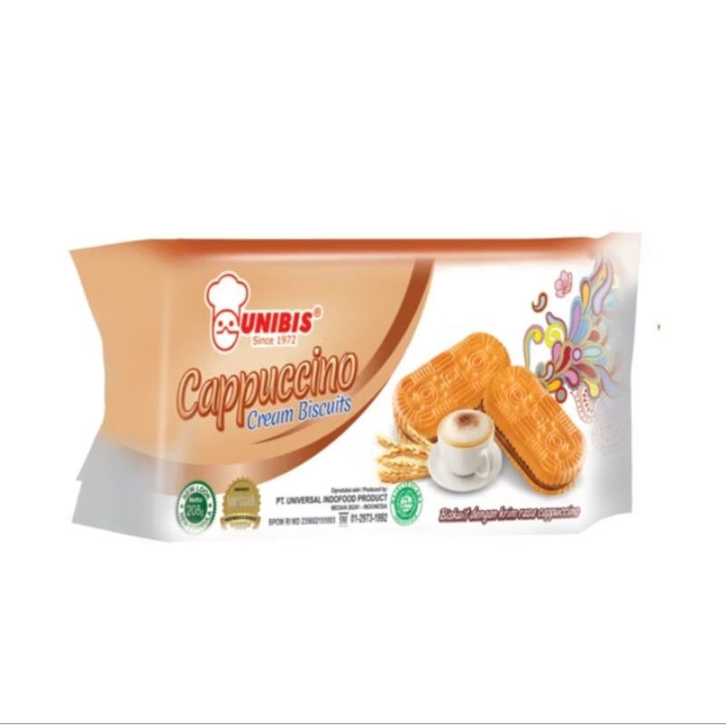 

Unibis Biskuit Krim Cappuccino Cream Biscuits