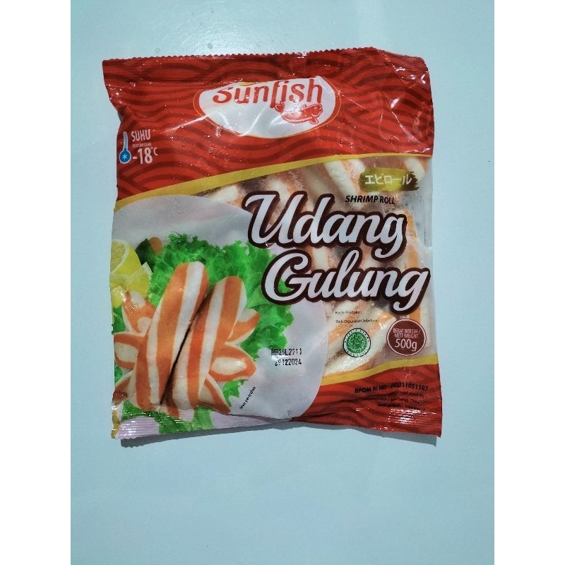 

udang gulung sunfish 500gr