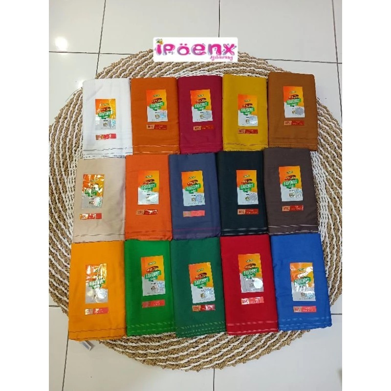 SARUNG ATLAS POLOS FAVORIT 500 ATLAS ORIGINAL TERLARIS