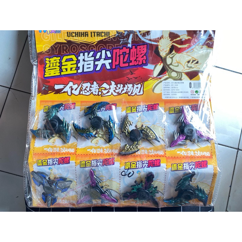 Fidget Hand Spinner Naruto 8Pc