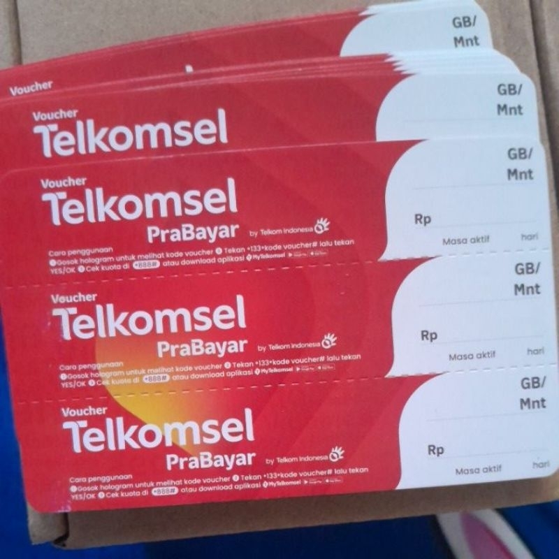 Voucher Telkomsel 3gb 5hari (kode voucher)