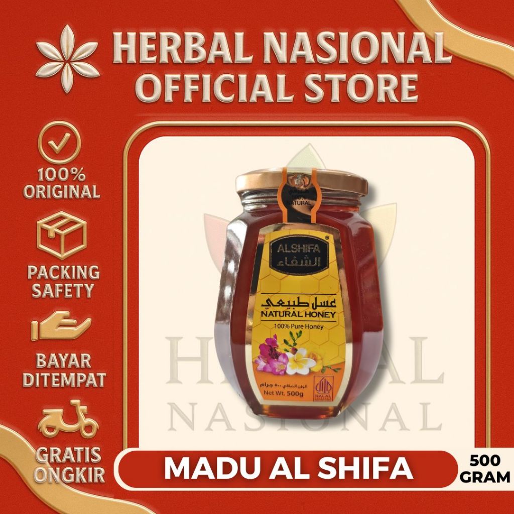 

Madu Alshifa Natural Honey 500 gr