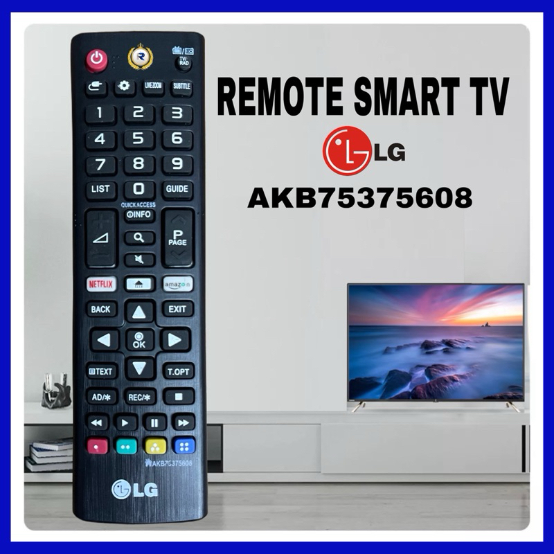 REMOT REMOTE TV LG SMART TV LG AKB75375608