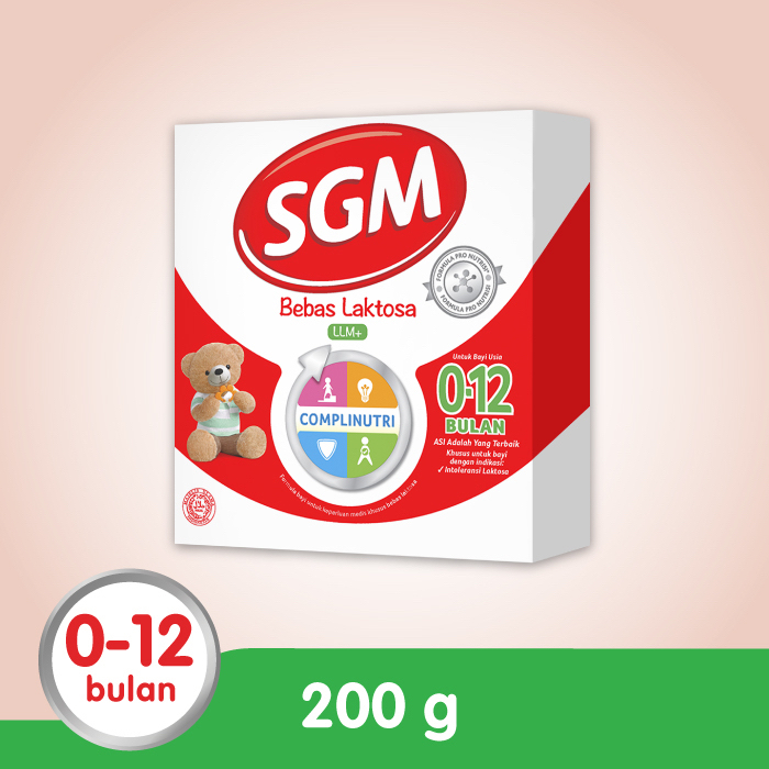 SGM LLM Susu Formula Usia 0-12 Bulan - 200Gr