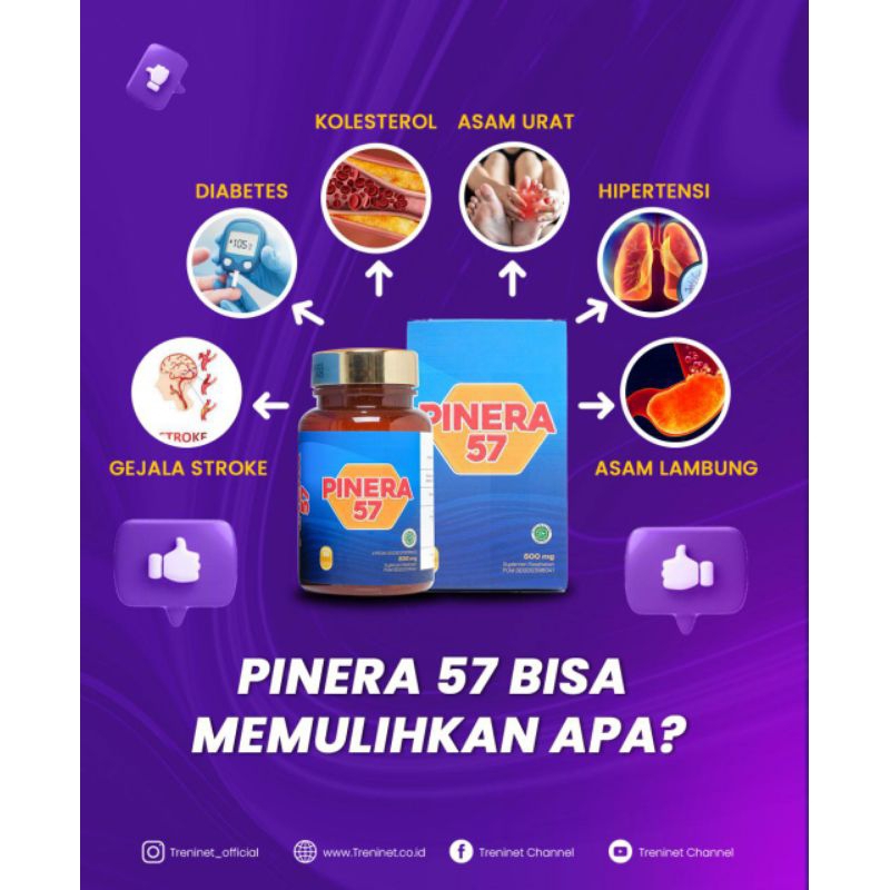 4 Botol Pinera 57 ORIGINAL