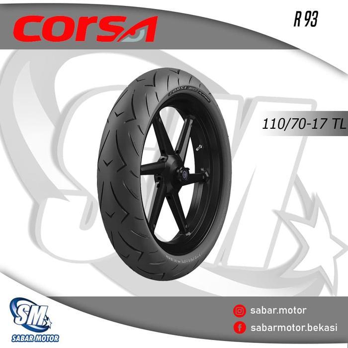 ban corsa platinum R93 110/70-17 tubeless