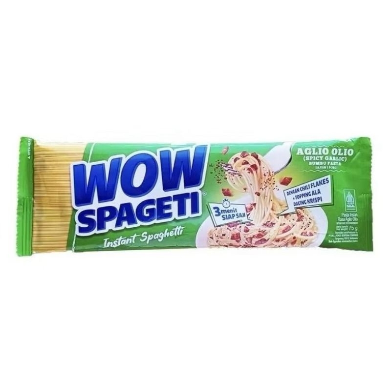 

Wow Spageti Instant Spaghetti Aglio Olio 84 gram Batam