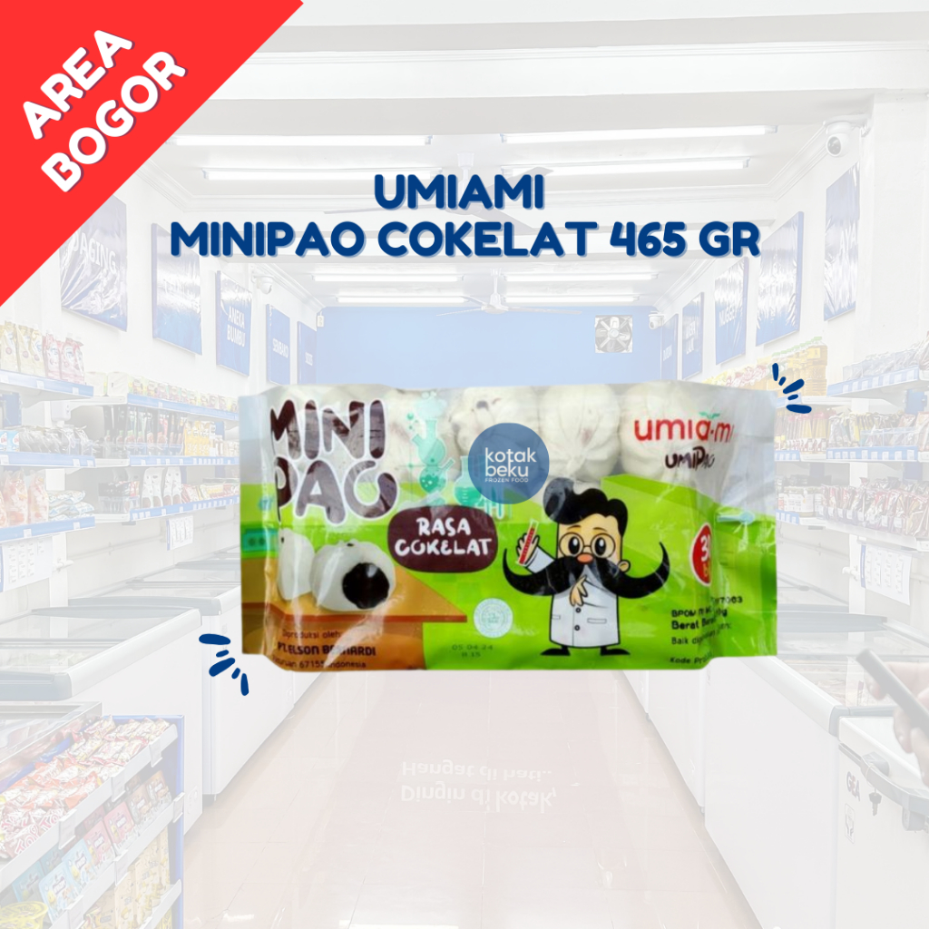 

UMIAMI MINIPAO COKELAT 465 GR
